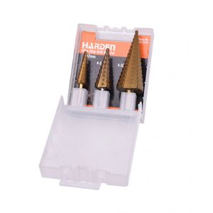 Harden Lépcsősfúró Készlet 3 részes 614143